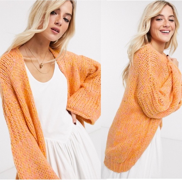 Nwt Free People Home Town Cardigan 